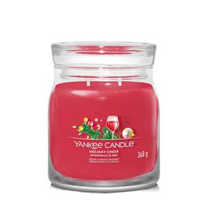Vela Yankee Candle - Frasco Mediano con 2 Mechas, Aroma Navideño - Product Image 1
