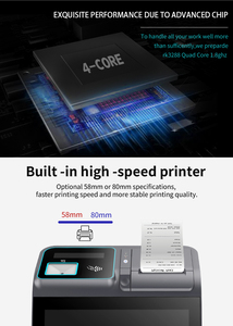 <span class=keywords><strong>Ponto</strong></span> De Venda Sistema Windows Android 11,6 ''Pos Pantalla táctil Caisse Enregistreuse Complet Pos Tablet con impresora integrada - Product Image 4