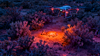 Caméra thermique professionnelle à vente directe d'usine, 12 µm, 50 Hz, détecteur CMOS LWIR, H.264, résolution 640x512 pour drone/UAV
