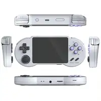 Yüksek kaliteli PocketGo S30 3.5 inç Retro Video oyunu konsolu avuçiçi oyun için PS1 N64 PSP Emulator