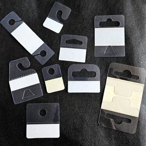 Hookei Adhesive <b>Display</b> Circle Hang Tab Source Factory Customized Adhesive Plastic Hanging Tabs - Product Image 6