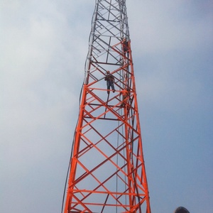 Мачта связи для ТВ 5G/4G/3G/<span class=keywords><strong>WiFi</strong></span>, 15-80 м, горячеоцинкованная, из горячекатаной стали Q235/Q345, бренд Shenghong, сертифицирована ISO9001 - Product Image 2