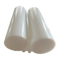 Service de coupe de matériau celluloïd en plastique de tiges de PTFE blanches sur mesure de haute qualité disponible