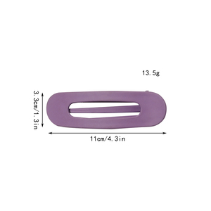 Ins populaire pince à cheveux <span class=keywords><strong>banane</strong></span> sans pli pince à cheveux mate de maquillage pour femmes - Product Image 2