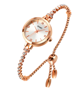 Relojes para Mujer Skmei 1854, Reloj de Pulsera de Lujo con Cadena para Damas - Product Image 1