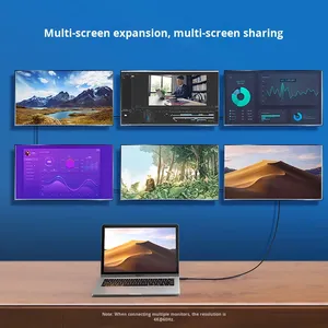 <span class=keywords><strong>C</strong></span>âble de données Thunderbolt 4 de haute qualité avec un débit de transmission de 40 Gbps et une charge rapide PD 100W 8K, <span class=keywords><strong>c</strong></span>âbles Thunderbolt de type <span class=keywords><strong>C</strong></span> - Product Image 6