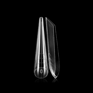 70 Uds. Moldes de Uñas Postizas Largas Tipo Ataúd, Sistema de Uñas de Plástico, Molde Superior para Extensión, Número Personalizado, Construcción Rápida, Punta para Manicura de Salón - Product Image 1