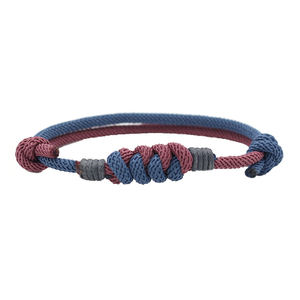 Personnalisation de petits lots Logo gravé accepté plus de couleurs Nœud nautique corde <span class=keywords><strong>ancre</strong></span> Bracelet hommes - Product Image 6