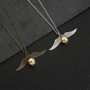 Collier en forme de <span class=keywords><strong>sablier</strong></span> pour homme et femme, bijou plaqué or, film tendance, <span class=keywords><strong>harry</strong></span>, <span class=keywords><strong>potter</strong></span>, retourneur de temps - Product Image 2