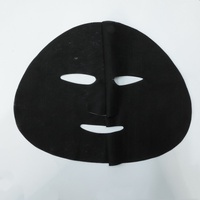 Masque facial en feuille de charbon de bambou noir japonais OEM Y292, masque nettoyant pour la peau écologique pour homme