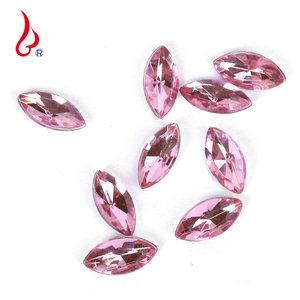 Lan Guang ventes d'usine 12*25mm 500 pièces/sac cristal acrylique clair diamant oeil de cheval <span class=keywords><strong>strass</strong></span> <span class=keywords><strong>pour</strong></span> vêtements bijoux accessoires - Product Image 3