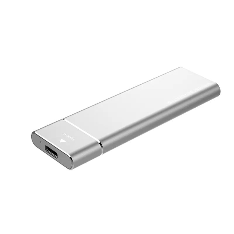 อะแดปเตอร์ NVME M.2 USB C อะลูมิเนียมแบบพกพาปลอกหุ้ม SSD ภายนอกสำหรับแล็ปท็อป