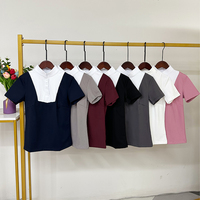 Chemise de compétition d'équitation pour femmes, 7 couleurs, sous-vêtement technique, manches courtes en mesh