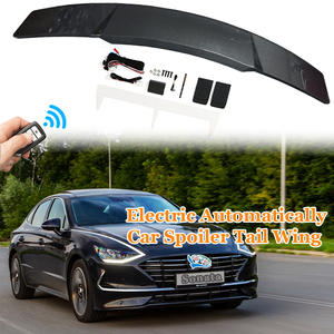 Aileron <span class=keywords><strong>de</strong></span> coffre arrière universel électrique en fibre <span class=keywords><strong>de</strong></span> carbone pour Hyundai Sonata 2010-2022 Aileron arrière Taligate - Product Image 1