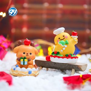 6 pièces originalité joyeux noël veille aveugle boîte décoration salon bureau monté sur un véhicule décorer cadeau de noël - Product Image 4