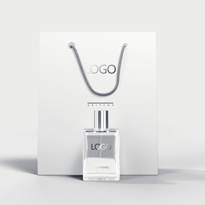 Caja de regalo de perfume deslizante de cartón de lujo con logotipo personalizado de fábrica, para botellas de vidrio de 10 ml y 50 ml, con papel de regalo. - Product Image 6