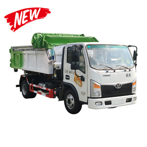 Camiones de basura de compresión Howo Compactador de basura hidráulico Camión de basura - Product Image 6