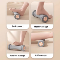 Rouleau de massage plantaire en TPR antidérapant et écologique avec logo personnalisé pour la relaxation musculaire et le yoga – Vente en gros