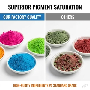 Polvo de Color Holi a Granel de 5 Libras, No Tóxico, Ecológico, a Base de Maíz, Precio de Fábrica, Seguro para Exteriores, para Eventos Corporativos y Fiestas - Product Image 2