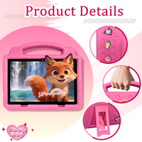 Nouvelle tablette éducative pour enfants YPORANGE 10,1 pouces MTK Octa Core 3 Go 64 Go Android 12 4000 mAh Écran capacitif Wi-Fi 5 GHz Antichoc