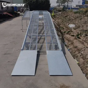 Strongway rampa de carro dobrável, 10t, rampa de carro de garagem, quente, ajustável, para venda