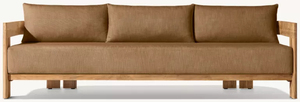 Nhà Máy Nhiều Thiết Kế Thời Tiết Hiện Đại Ngoài Trời Tếch Sofa Đặt Đồ Nội Thất Rắn Tếch Vườn Sofa - Product Image 2
