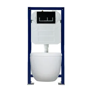 Concealed Hidden Cistern Tank Wall Hung Mechanical Dual Flush Cistern CE High Quality Toilet Water Tank