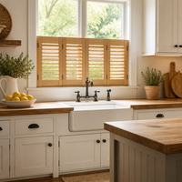 Volets de fenêtre sur mesure en gros, volets horizontaux à persiennes, volets de style plantation pour la maison et l'hôtel