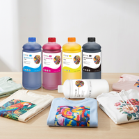 Tinta DTG Premium 1000ml untuk Epson F2100 F2130 F2150 F2180 Tinta Pigmen Tekstil untuk Pencetakan Spanduk Penjualan Pabrik Kustom