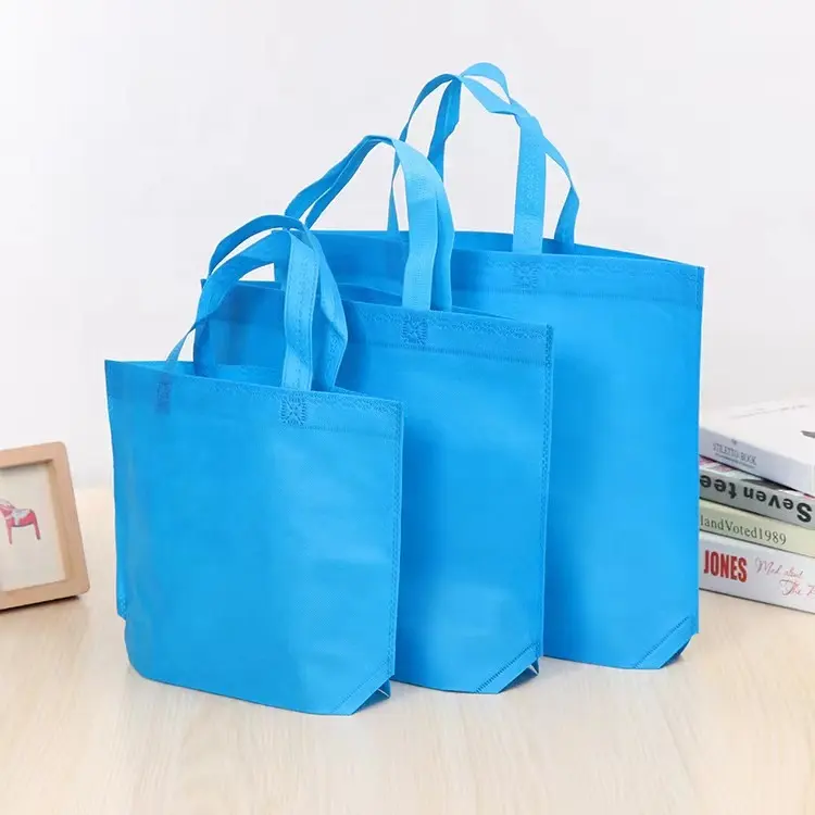 Eco laminated Non Woven Shopping Tote Bag Ultrasonic Non-Woven Bag Large PP Laminated Non Woven Tote Bag