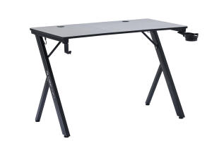 Escritorio Gamer en Oferta, Estación de Trabajo Ergonómica para Juegos, <span class=keywords><strong>Mesa</strong></span> de Oficina para Computadora, <span class=keywords><strong>Mesa</strong></span> Gamer con Luces LED RGB, Escritorio para PC con Luz LED - Product Image 6