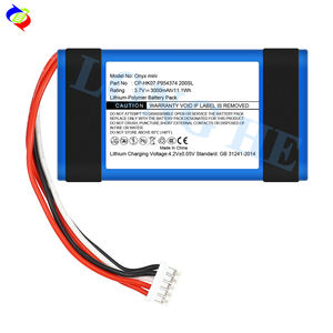 Harman Kardon Onyx Mini pil değiştirme için 3.7V 3000mAh büyük kapasiteli Batera CP-HK07 P954374 200SL yedek pil - Product Image 3