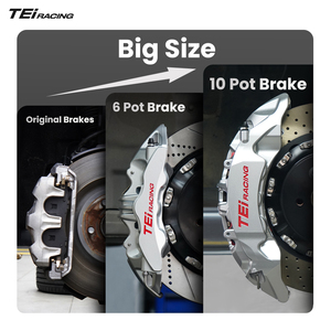 Sistema de Frenos TEI S-X, Conjunto de Caliper de 10 Pistones, Disco de Cerámica de Carbono de 440x40mm, Kit de Frenos Delanteros BBK para AMG W464 W463 G500 G63 Clase <span class=keywords><strong>G</strong></span> - Product Image 5