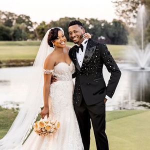 Traje <span class=keywords><strong>de</strong></span> esmoquin <span class=keywords><strong>de</strong></span> lujo ligero <span class=keywords><strong>de</strong></span> doble botonadura para <span class=keywords><strong>hombre</strong></span>, ideal para actuaciones en escenario, bodas y conciertos, corte ajustado. - Product Image 5