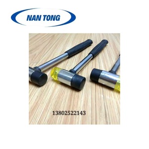Maillet en caoutchouc Nantong 2 pouces à face ronde, poignée antidérapante, pièces pour machines d'impression - Product Image 1