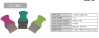 Peigne anti-poux en acier inoxydable pour enfants et animaux de compagnie, sans déformation, à dents fines, outils capillaires, traitement contre les poux, peigne anti-poux personnalisé au laser