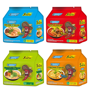 Paquete de bolsa de sabor a carne personalizada precocinada rápida asiática Sopa de ramen Fideos instantáneos - Product Image 6