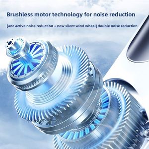 4000Mah USB Rechargeable Semiconductor Cooling Neck Fan <b>Mini</b> Portable Personal <b>Air</b> <b>Conditioner</b> Quiet for Outdoor Sports Office - Product Image 2
