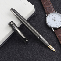 Stylo de sculpture d'entreprise haut de gamme nouveau stylo cadeau publicitaire gravé en métal avec impression de LOGO personnalisé