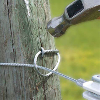 Double Barbed Staples Barbed Wire Fencing Staple