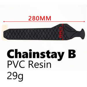 Protecteur de chaîne de vélo de route BUCKLOS MTB, <span class=keywords><strong>protection</strong></span> de <span class=keywords><strong>cadre</strong></span> en silicone durable auto-adhésive pour la <span class=keywords><strong>protection</strong></span> du vélo - Product Image 4