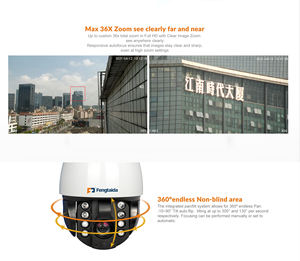 Caméra PTZ <span class=keywords><strong>Pure</strong></span> Metal IRS2 avec support d'application et analyse intelligente par IA, <span class=keywords><strong>vision</strong></span> nocturne 300m pour quai et parking - Product Image 3