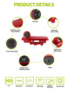 AHD 1080P feu <span class=keywords><strong>de</strong></span> freinage vue arrière pour R enault trafic <span class=keywords><strong>Opel</strong></span> <span class=keywords><strong>Vivaro</strong></span> 2014 véhicule caméra <span class=keywords><strong>de</strong></span> Vision nocturne aide à la marche arrière caméra <span class=keywords><strong>de</strong></span> <span class=keywords><strong>recul</strong></span> - Product Image 5