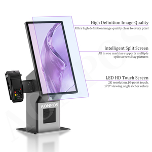 Kiosque Aonpos écran tactile extérieur OEM ODM libre-<span class=keywords><strong>service</strong></span> Kiosque de paiement en espèces Machine - Product Image 3