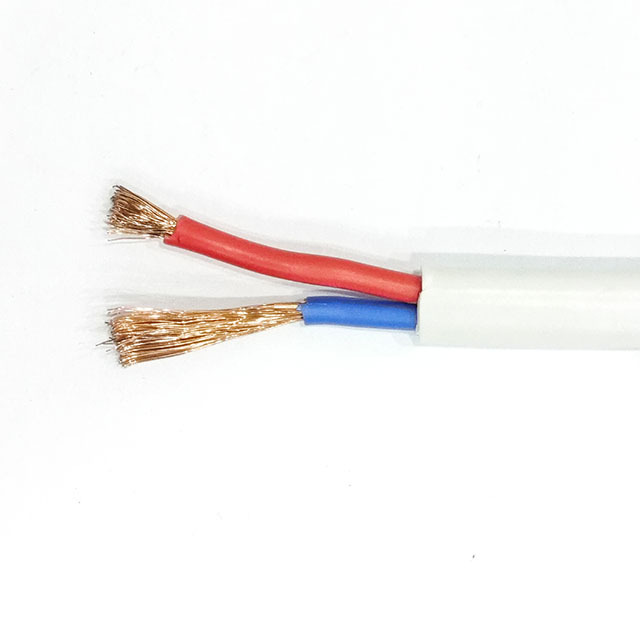 RVVB 300/500V PVC Insulated Sheathed Flame Retardant Fire Resistant Flexible Flat Cable for Underground Application