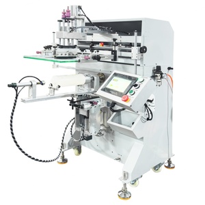 Hot Sale Automatic Positioning Cylinder Screen Printer for Bottle Semi-automatic Screen Printing Machine with Touch Screen - Product Image 4