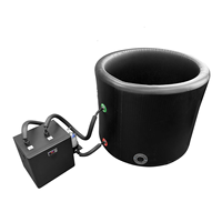 Nouvelle conception de seau à glace, refroidisseur portable pour bain de glace, mini refroidisseur d'eau 1/3HP pour la cryothérapie