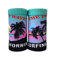 Chaussettes de sport et bandeau anti-transpiration Zechen Fitness hautement élastiques de qualité supérieure, chaussettes de course Coolmax avec logo personnalisé