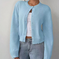 Manteau court en maille de style western haut de gamme, disponible en plusieurs couleurs, pour la fourniture directe aux fabricants, commandes en gros, personnalisation OEM/ODM