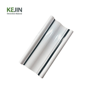 Garniture de plafond en PVC Garniture d'angle intérieur Accessoires en plastique Matériaux de construction Plinthe